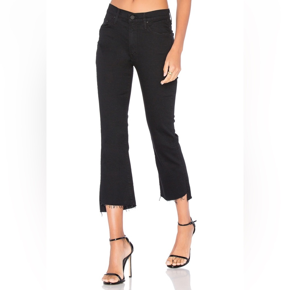 MOTHER Inside Crop Step Fray Jeans